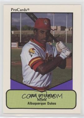 1990 ProCards AAA Future Stars - [Base] #75 - Jose Offerman