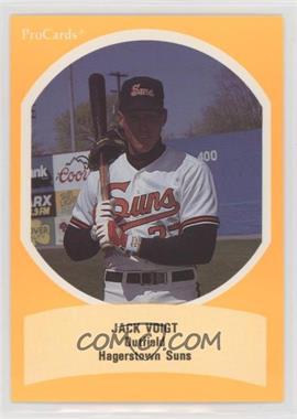 1990 ProCards Eastern League All-Star Game - [Base] #EL-8 - Jack Voigt