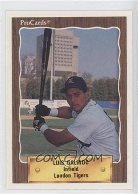 1990 ProCards Minor League - [Base] #1277 - Luis Galindo