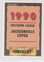 Checklist - Jacksonville Expos