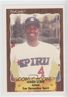 1990 ProCards Minor League - [Base] #2638 - Isaiah Clark