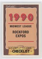 Checklist - Rockford Expos