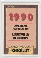 Team Checklist - Louisville Redbirds