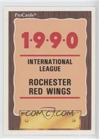 Team Checklist - Rochester Red Wings