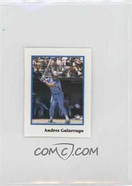 1990 Publications International Stickers - Cut Singles #_ANGA.2 - Andres Galarraga (Batting)