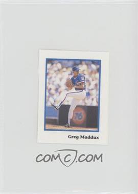 1990 Publications International Stickers - Cut Singles #_GRMA.1 - Greg Maddux