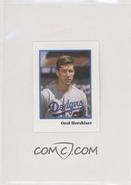 1990 Publications International Stickers - Cut Singles #_ORHE.1 - Orel Hershiser (Close Up)