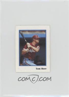 1990 Publications International Stickers - Cut Singles #_TOHE.2 - Tommy Herr