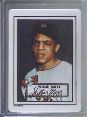 1990 R&N China Topps Porcelain Hamilton Collection Dream Team Reprints - [Base] #261 - Willie Mays