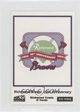 1990 Richmond Braves Team Issue - [Base] #21 - Richmond Braves Team