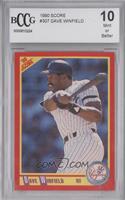 Dave Winfield [BCCG 10 Mint or Better]