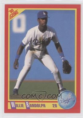 1990 Score - [Base] #395 - Willie Randolph