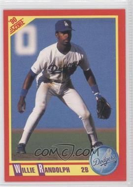 1990 Score - [Base] #395 - Willie Randolph