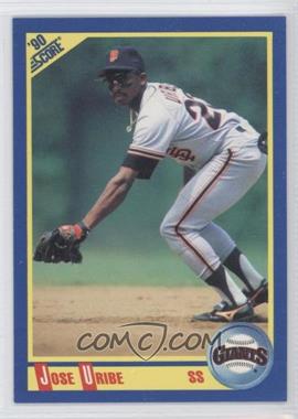 1990 Score - [Base] #455 - Jose Uribe