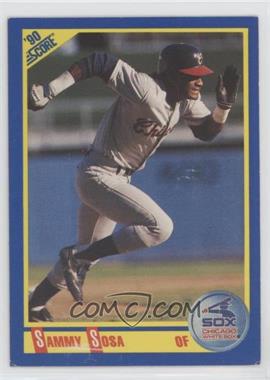 1990 Score - [Base] #558 - Sammy Sosa