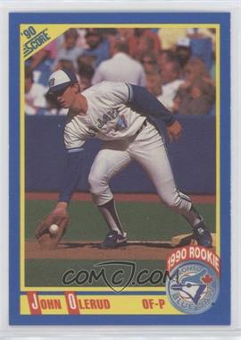 1990 Score - [Base] #589 - John Olerud