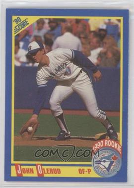 1990 Score - [Base] #589 - John Olerud