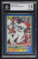 Juan Gonzalez [BGS 7.5 NEAR MINT+]