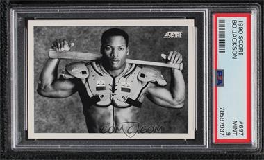 1990 Score - [Base] #697 - Bo Jackson [PSA 9 MINT]