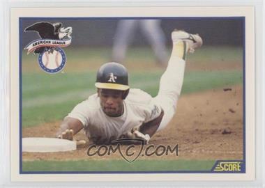 1990 Score - [Base] #698 - Rickey Henderson