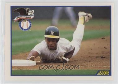 1990 Score - [Base] #698 - Rickey Henderson