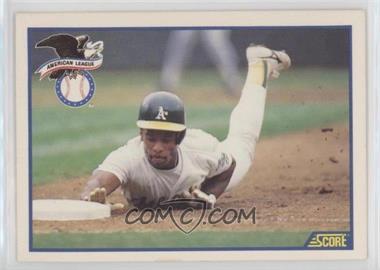 1990 Score - [Base] #698 - Rickey Henderson