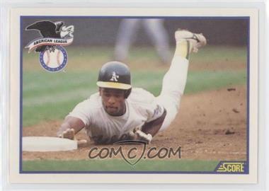 1990 Score - [Base] #698 - Rickey Henderson