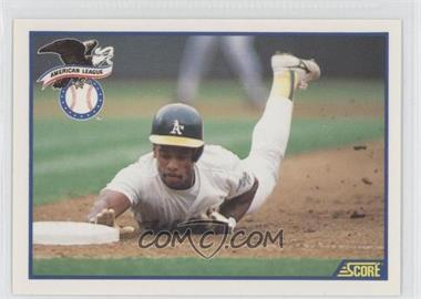 1990 Score - [Base] #698 - Rickey Henderson