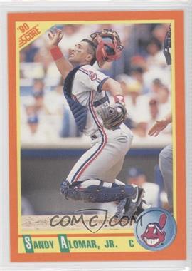 1990 Score Rookie & Traded - [Base] #18T - Sandy Alomar Jr.