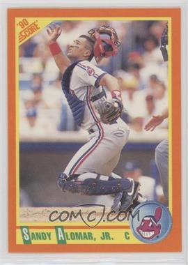 1990 Score Rookie & Traded - [Base] #18T - Sandy Alomar Jr.