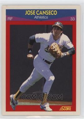 1990 Score Superstars - Box Set [Base] #5 - Jose Canseco