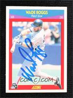 Wade Boggs [JSA Certified COA Sticker]