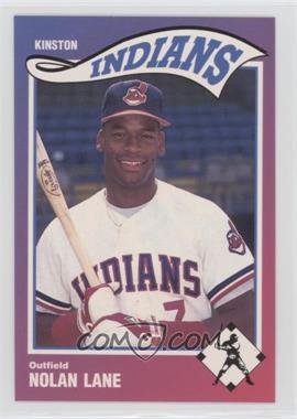 1990 Sportsprint Kinston Indians - [Base] #10 - Nolan Lane