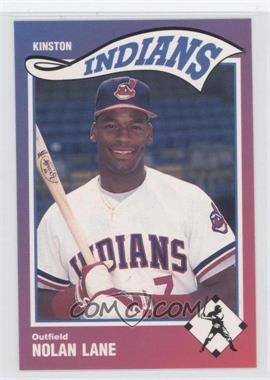 1990 Sportsprint Kinston Indians - [Base] #10 - Nolan Lane