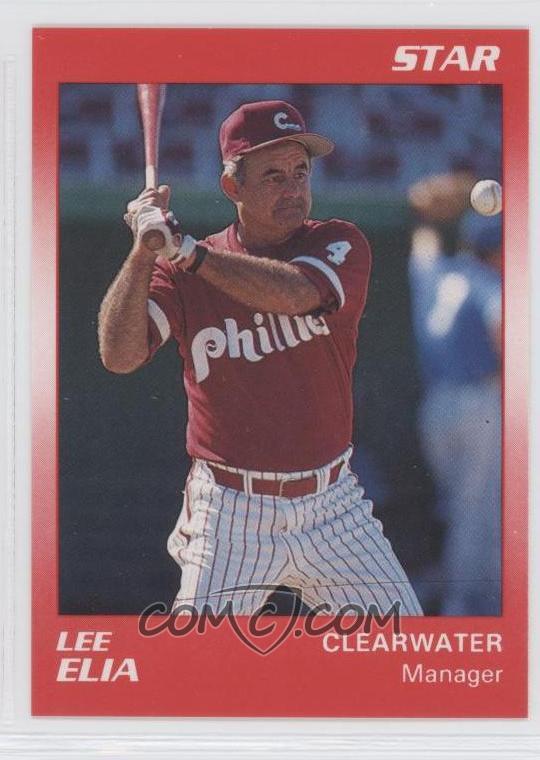 1990 Star Clearwater Phillies - [Base] #26 - Lee Elia