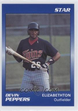 1990 Star Elizabethton Twins - [Base] #15 - Devin Peppers