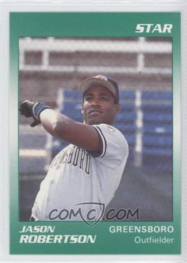 1990 Star Greensboro Hornets - [Base] #19 - Jason Robertson