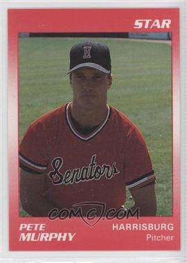 1990 Star Harrisburg Senators - [Base] #12 - Pete Murphy