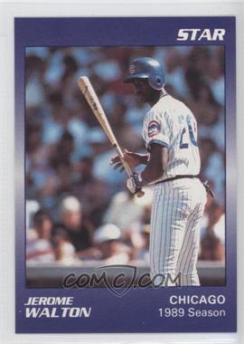 1990 Star Jerome Walton/Gregg Olson - [Base] #10 - Jerome Walton 1989 Season