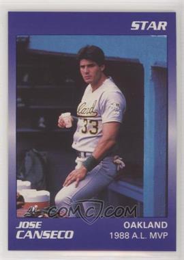 1990 Star Jose Canseco Purple - [Base] #8 - Jose Canseco
