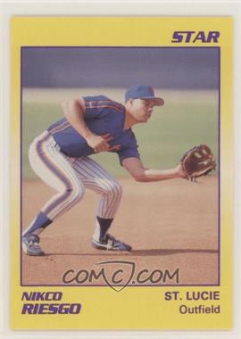 1990 Star Minor League - [Base] #10 - Nikco Riesgo