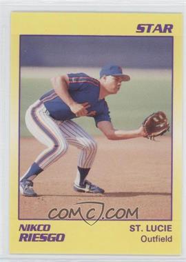 1990 Star Minor League - [Base] #10 - Nikco Riesgo
