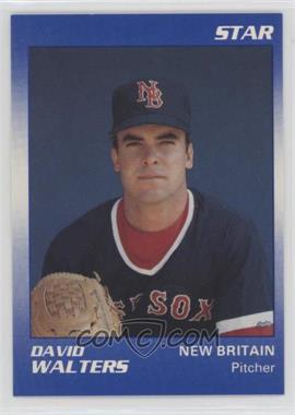 1990 Star New Brittain Red Sox - [Base] #20 - David Walters