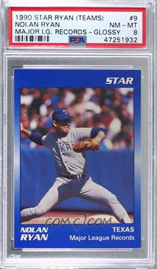 1990 Star Nolan Ryan - Blue 1 #9 - Nolan Ryan [PSA 8 NM‑MT]