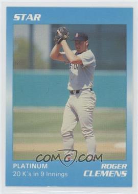 1990 Star Platinum - [Base] #53 - Roger Clemens /1000