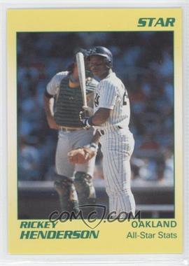 1990 Star Rickey Henderson - [Base] #5 - Rickey Henderson
