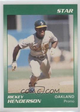 1990 Star Rickey Henderson - Promos #_RIHE.1 - Rickey Henderson (Running)