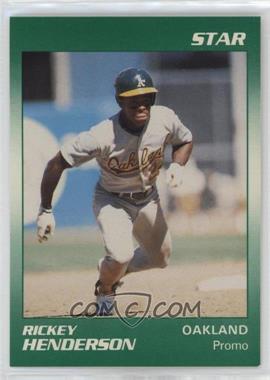 1990 Star Rickey Henderson - Promos #_RIHE.1 - Rickey Henderson (Running)