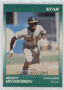 1990 Star Rickey Henderson - Promos #_RIHE.1 - Rickey Henderson (Running)