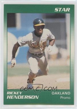 1990 Star Rickey Henderson - Promos #_RIHE.1 - Rickey Henderson (Running)